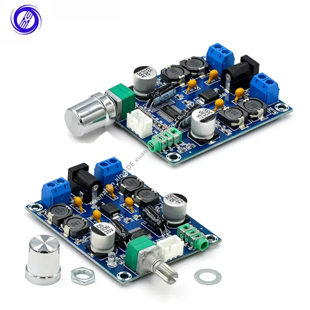 TPA3118D2 Digital Audio Amplifier Board Dual Channel 45Wx2 Stereo HIFI Speaker Volume Control Sound Board High Power Subwoofer