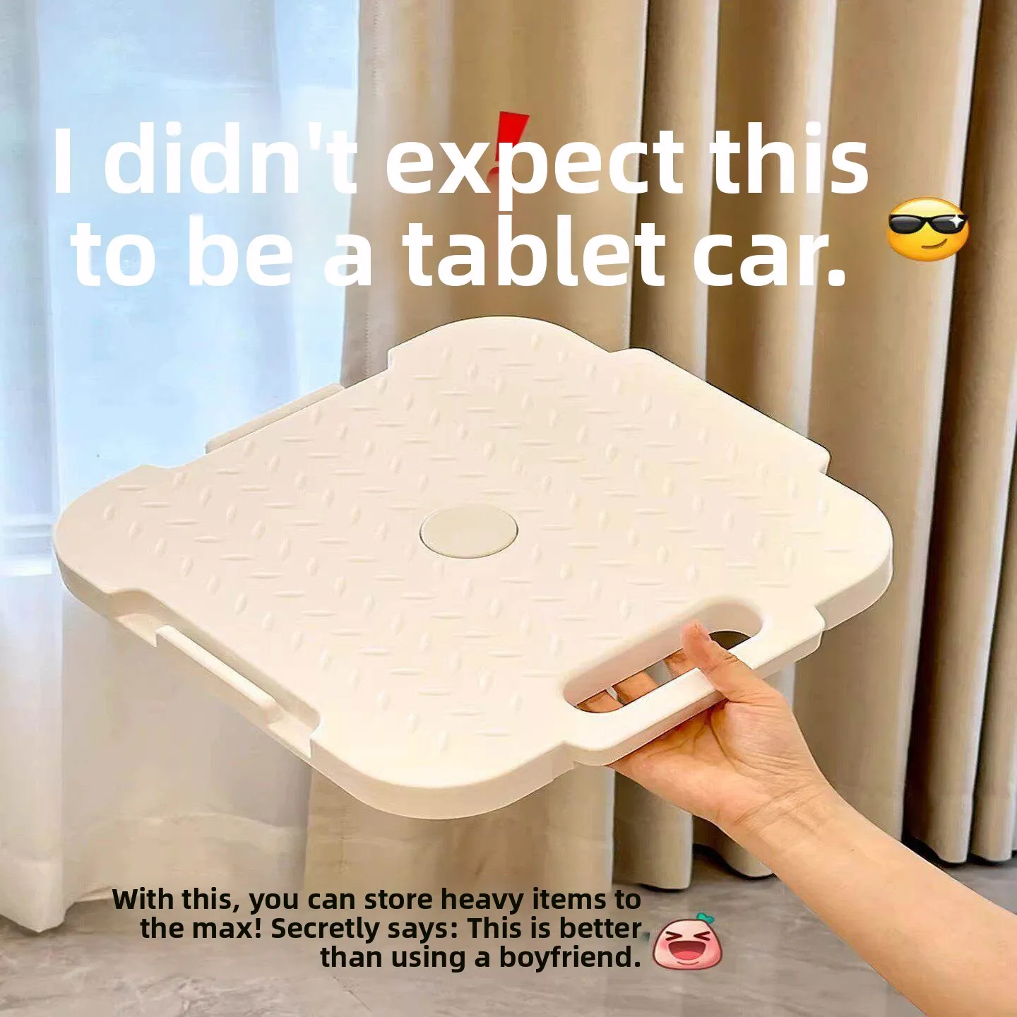 small-turtle-cart-portable-shopping-cart-for-single-girls-home-use-compact-utility-moving-cart-with-silent-wheels-foldable-de