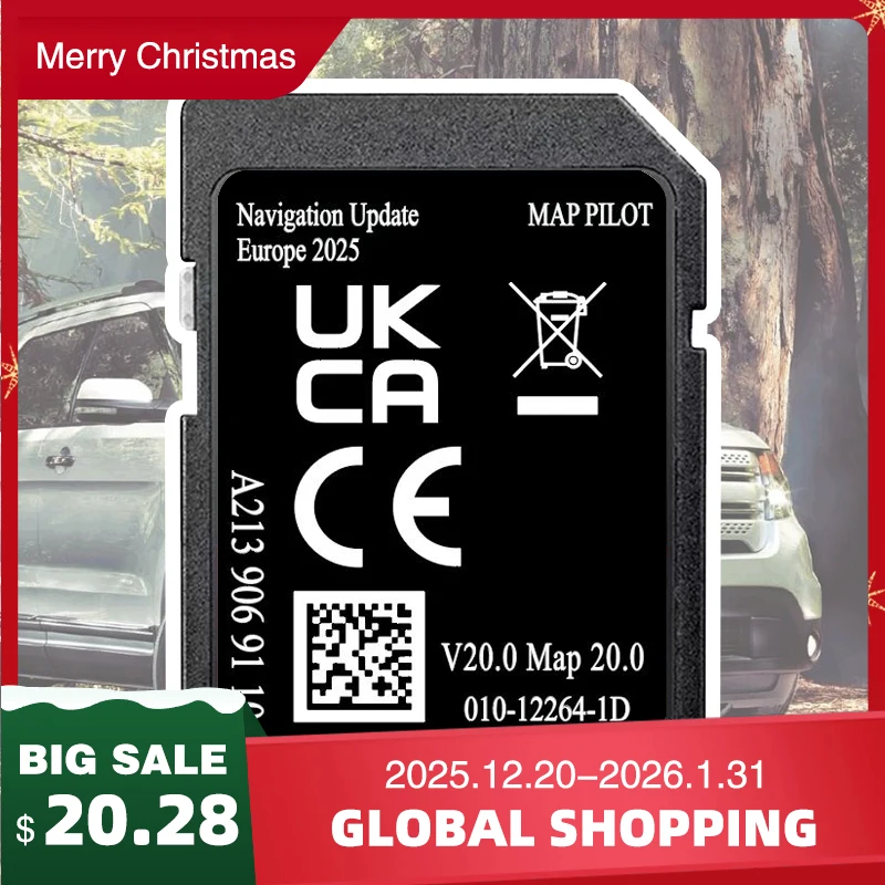 

for Mercedes GLC C E V X-class Car Garmin SD Card Europe Maps Polit V20 Cost Factroy OEM A2139069110 GPS Navigation