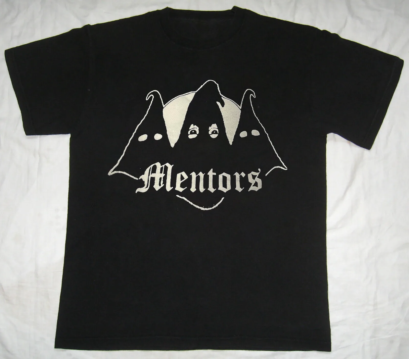 T-Shirt à Manches Courtes en Coton Noir pour Homme, Logo The Mentors, Taille S à 5XL, BE2188