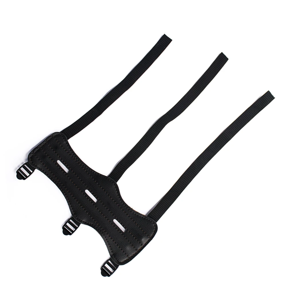 

Armguard With 3 Adjustable Straps Soft Durable Protection For All Sizes Unisex Arm Guard For Archery Accessories Archery