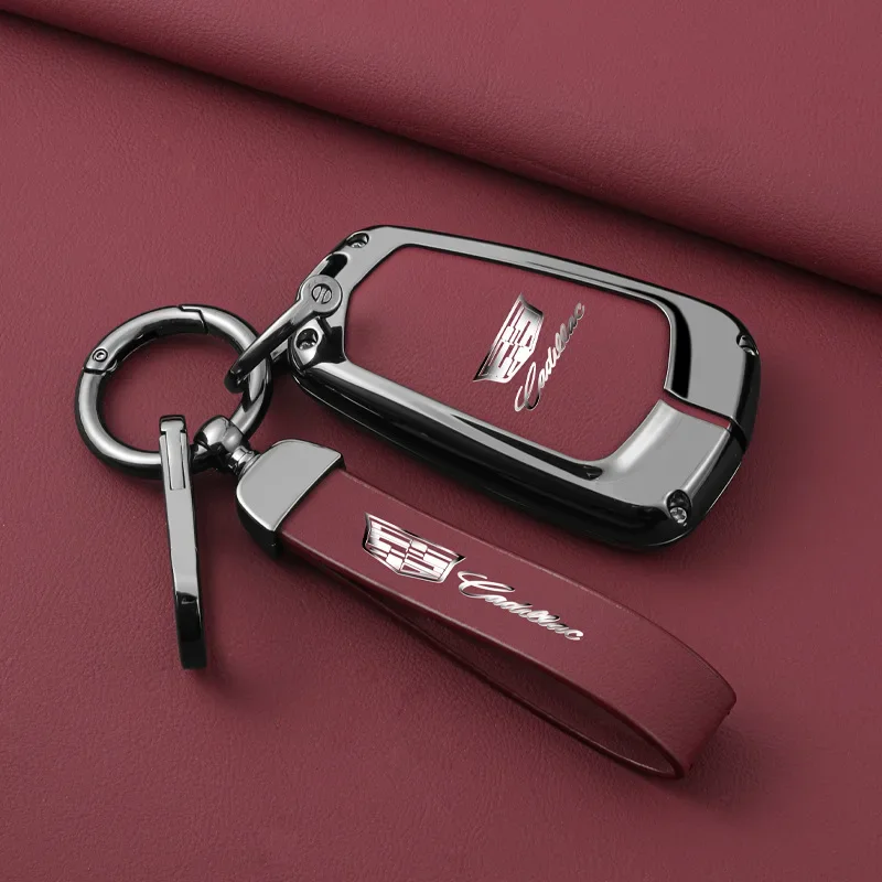 High-end Cadillac Xt5 Key Case Ct5 Male Ct6/srx Bag Xt6 Buckle Xt4 Shell Atsl Car Key Cover Premium Quality Car Accessories