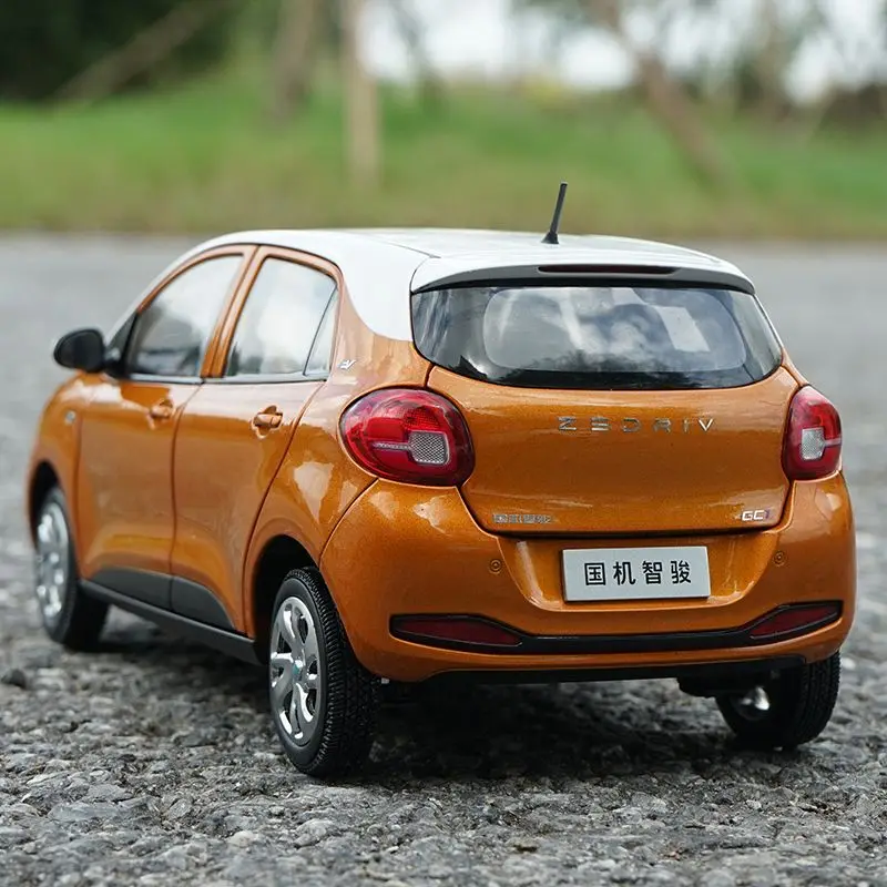 Diecast Car Model 1/18 Scale ZEDRIV GC1 New Energy Electric Vehicles Toys for Boys Gift Original Box