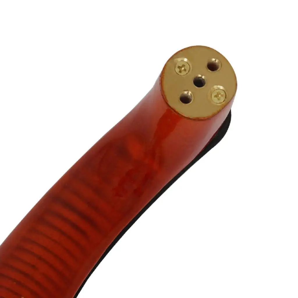 Multifunction Wooden Violin Shoulder Rest with Decompression Design for 4 by 4 3 by 4 Violin Performance