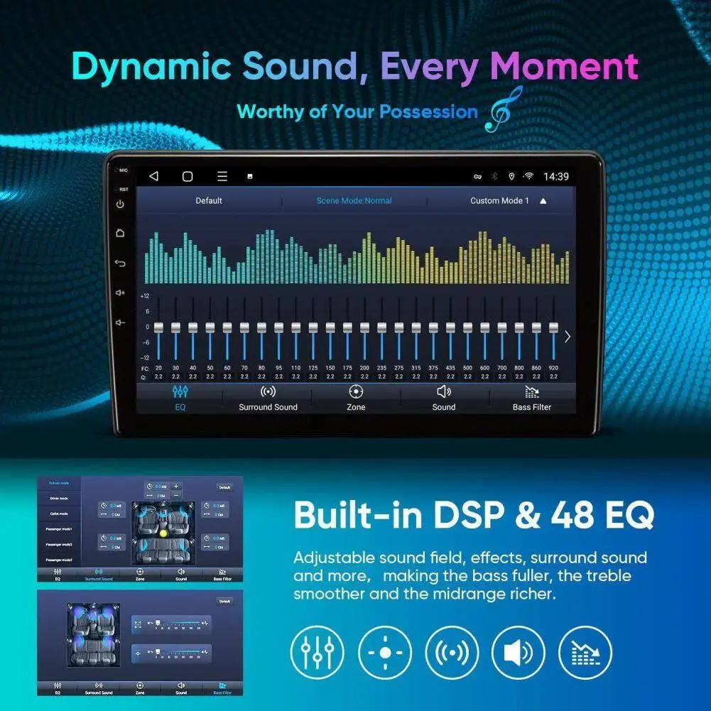 مشغل راديو للسيارة 7 بوصة نظام ملاحة GPS WiFi RDS متوافق مع SAAB 9-3 93 2007-2011 Android 12 #4