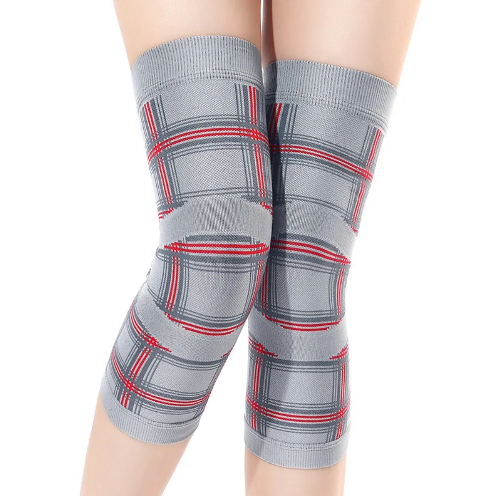 

Ginger knee pads to keep warm riding cold-proof integrated molding home old cold legs leg pads double non-slip