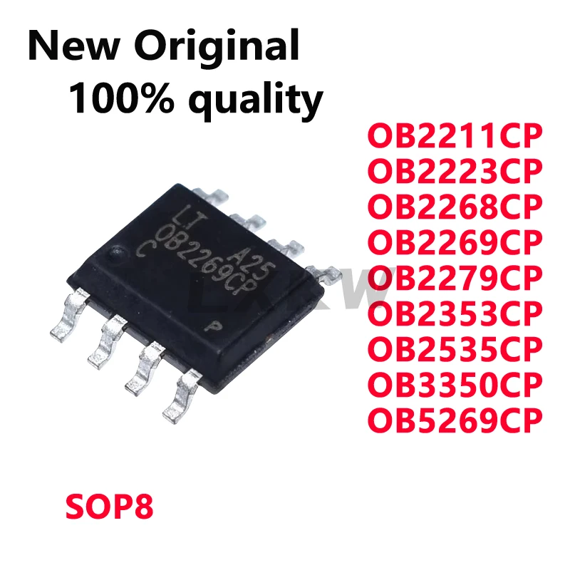 10/PCS New OB2211CP OB2223CP OB2268CP OB2269CP OB2279CP OB2353CP OB2535CP OB3350CP OB5269CP SOP8 Power management chip In Stock