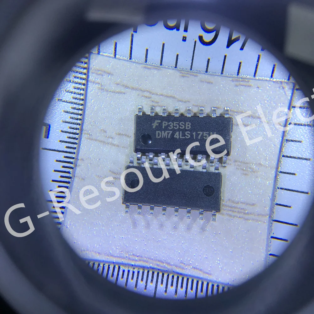 (5 pcs) DM74LS175M SOP-16 Quad D-Type Flip-Flop with Clear Complementary Output