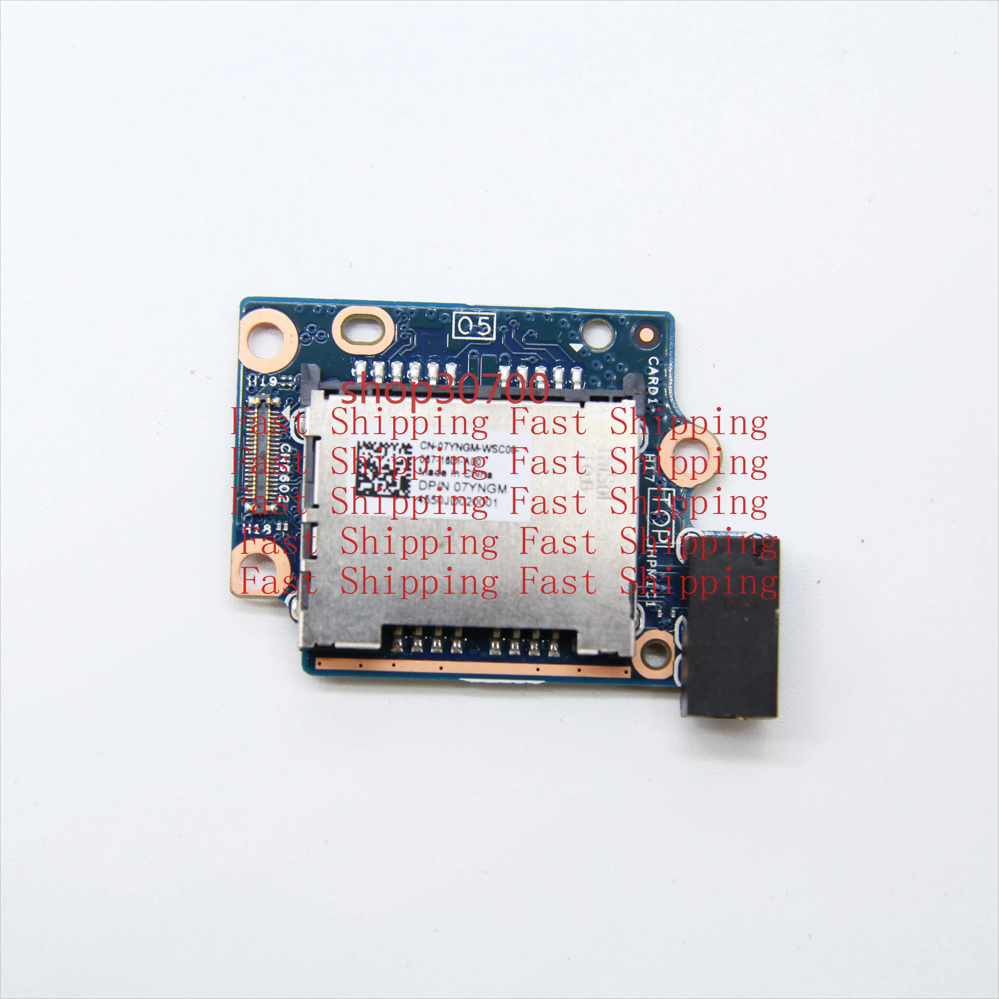 A=CN-07YNGM For Dell XPS 17 9700 Precision 5750 audio Card Reader IO Board 07YNGM 7YNGM