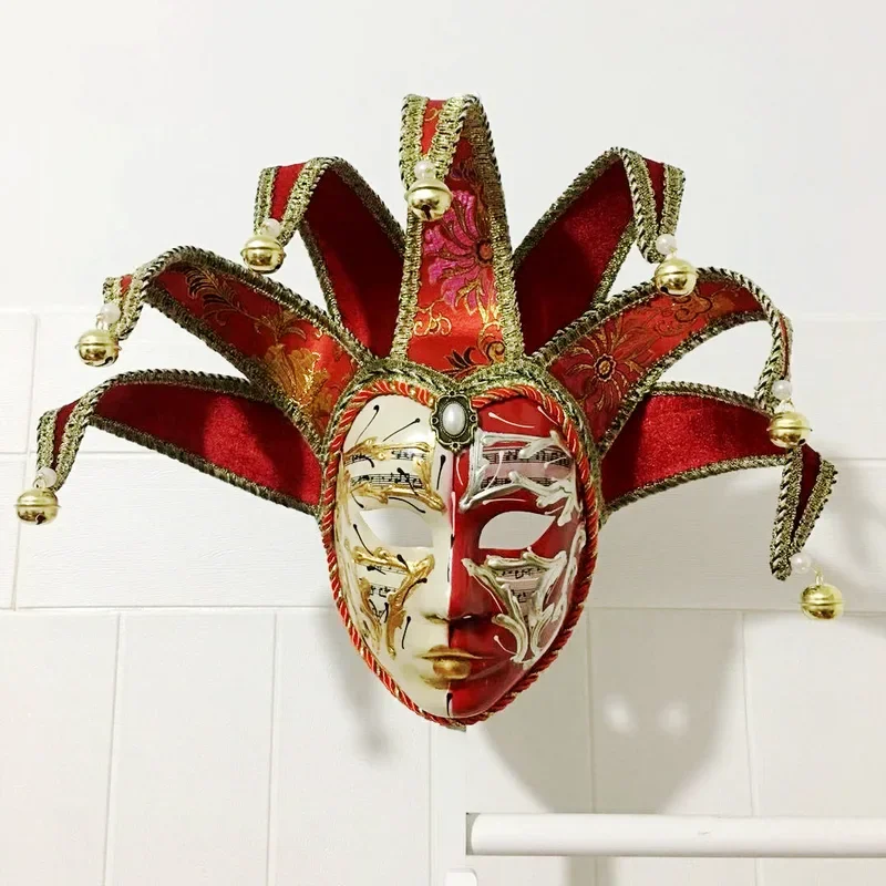 Carnival Italy Venice Full Face Mask Party Men and Women Masquerade # 1 # W.