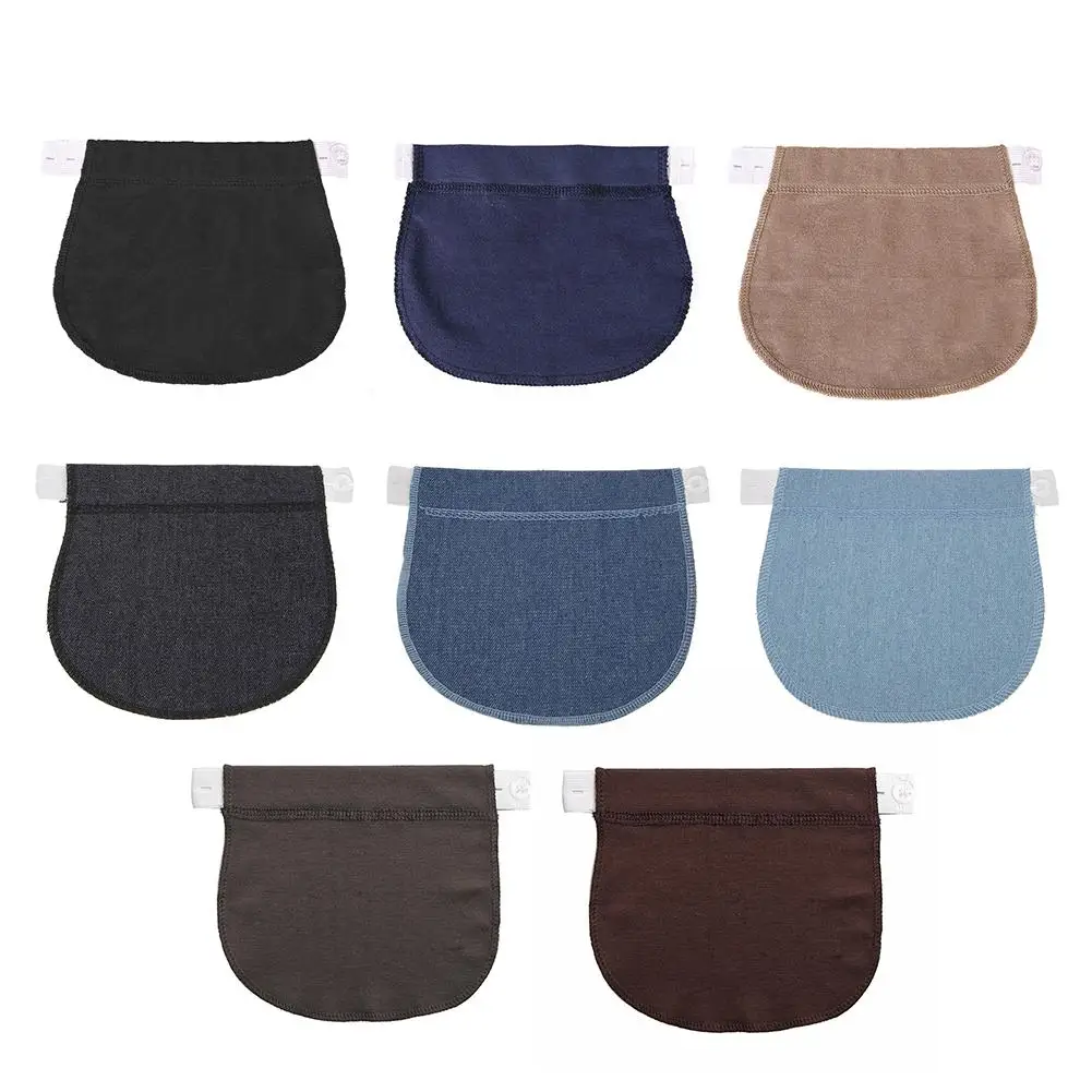 Ceinture de grossesse de maternité, extension de taille élastique réglable, vêtements pantalons pour femmes enceintes, ventre de prémama enceinte