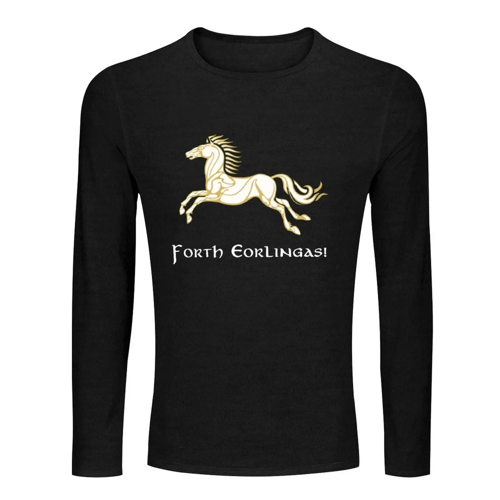 Forth Eorlingas! Long T-Shirt Aesthetic clothing vintage clothes kawaii clothes plain t-shirt oversized t shirt men