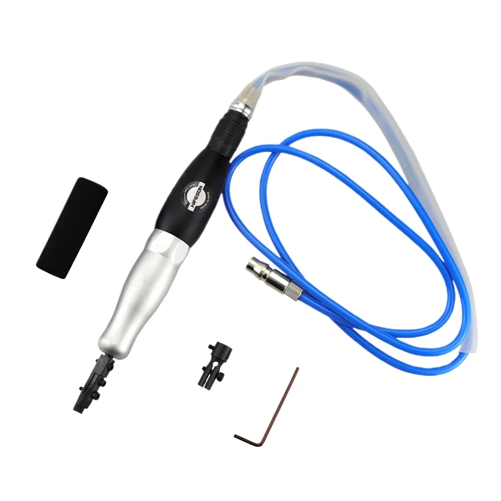 993 Powerful Type Left and Right Swing Ultrasonic Air File Grinder Sander File 3MM Chuck Sponge Shockproof Sleeve