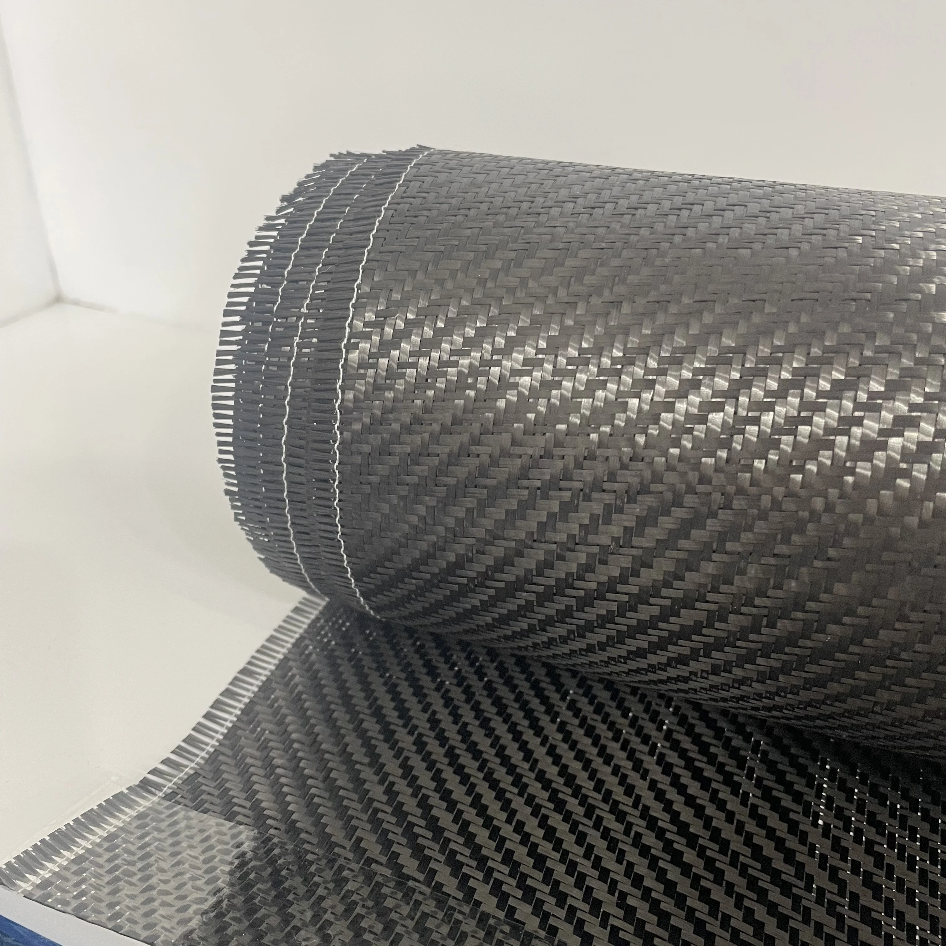 Tela 100% de Fibra de Carbono Tejida, Impermeable, Antiestática y Ligera para Calzado de Exterior, Decoración Interior de Automóviles y Almacenamiento
