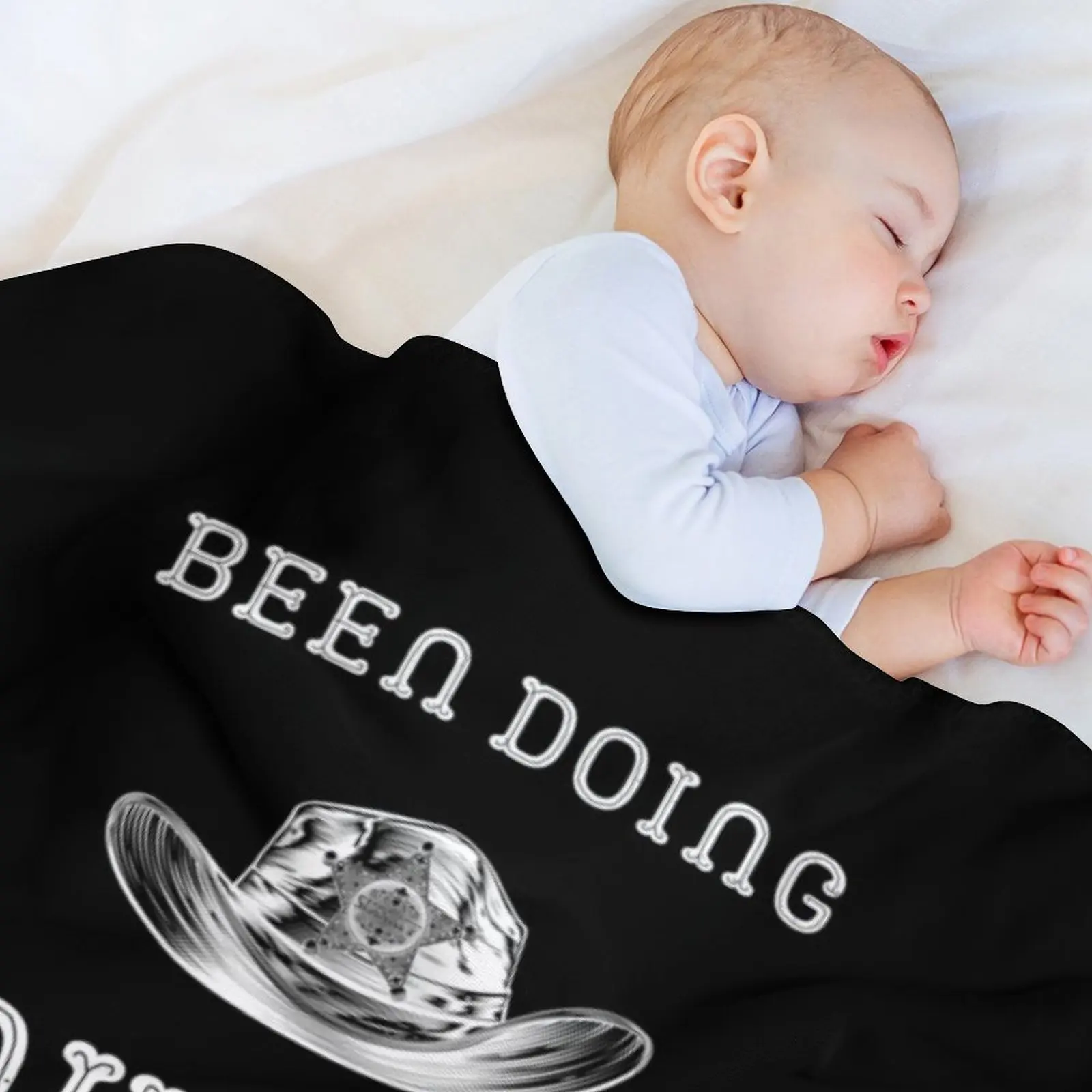 تم القيام بأشياء رعاة البقر طوال اليوم بطانية رمي الفانيلا القطبية لبطانية الشتاء #3