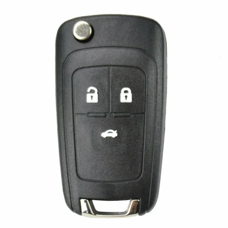 Carcasa para llave remota de coche con 2/3 botones, funda para Chevrolet Spark/Orlando para llave Opel, funda para llave, piezas de repuesto