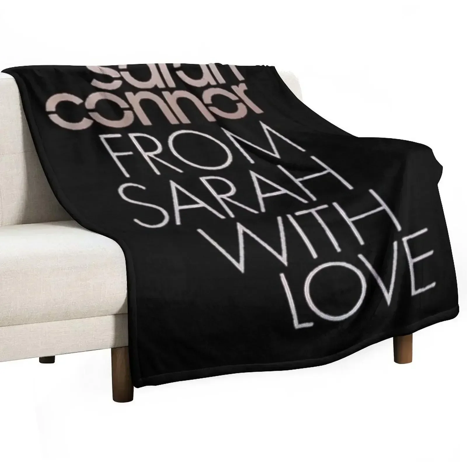 Sarah Connor classic t-shirts Throw Blanket warm winter Plush Multi-Purpose Sofas Blankets