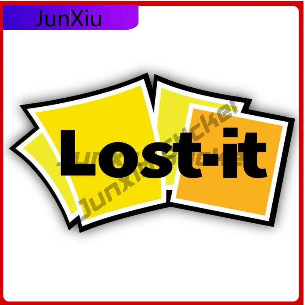 

Lost It Vinyl Sticker Cut to Shape Scratch-Proof Exterior Decal Accessories Humor Funny Adult Joke Decal Accessories for SUV car