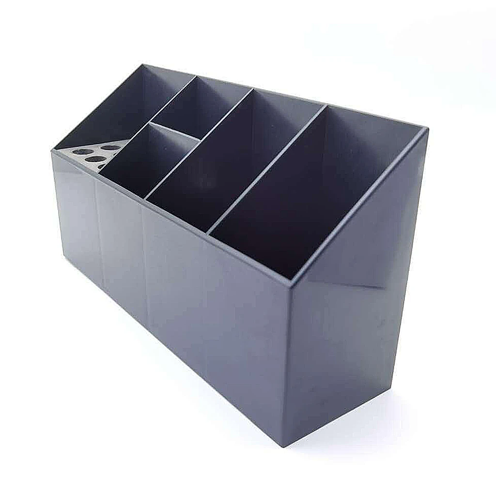 Organizer Storage Box Salon Shear Holder ABS Acrylic Rack for Scissors Combs Clips for Hairstylist Workstation