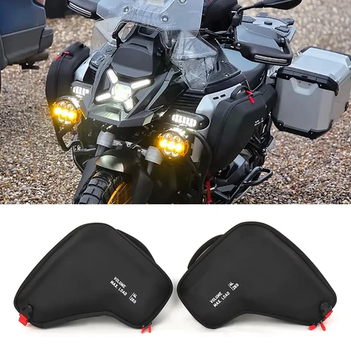 Accesorios para motocicleta R1300GS Adventure, carenado, bolsas para radiador izquierdo y derecho, impermeables para BMW R 1300 GS ADV R1300GSA 2024-
