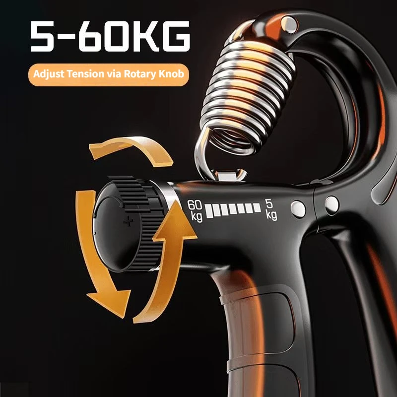 Adjustable Hand Grip Strengthener Portable Hand Exerciser for Men Students Multifunctional Trainer for Wrist Power Finger