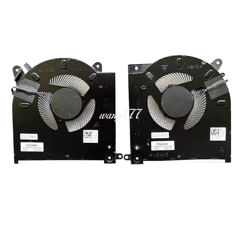 R 0D1X38 0TG9V0 CPU GPU ventiladores de refrigeração para Dell Alienware M15 R3 M15 R4 Laptop Cooler Fan Cooler Radiador 0JR4HP EG50061S1-C080