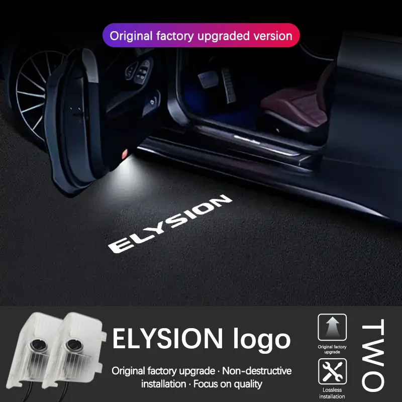 For Honda Elysion rr1 LED Car Door Projector Ghost Shadow Welcome Light Accessories