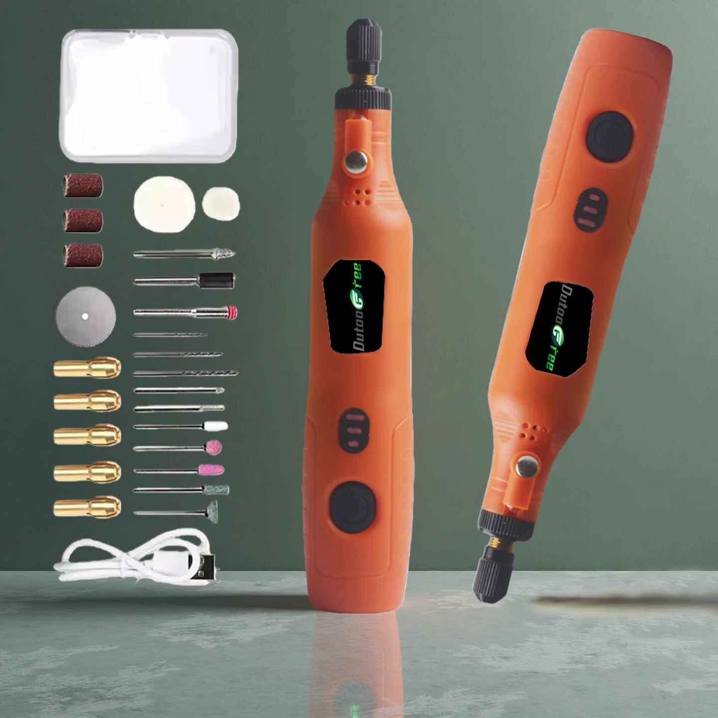 

Беспроводная USB-дрель и шлифовальная машинка, перезаряжаемая ручка для резьбы по дереву с регулировкой скорости и подсветкой, электрический инструмент для резьбы