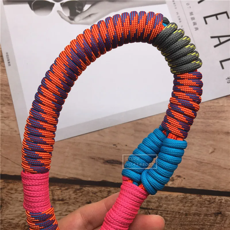 New Braided Lanyard For Making DIY Strap Cotton for Handbag Belts Strap Phone Charm Accessories  Keyring Trousers Decoration