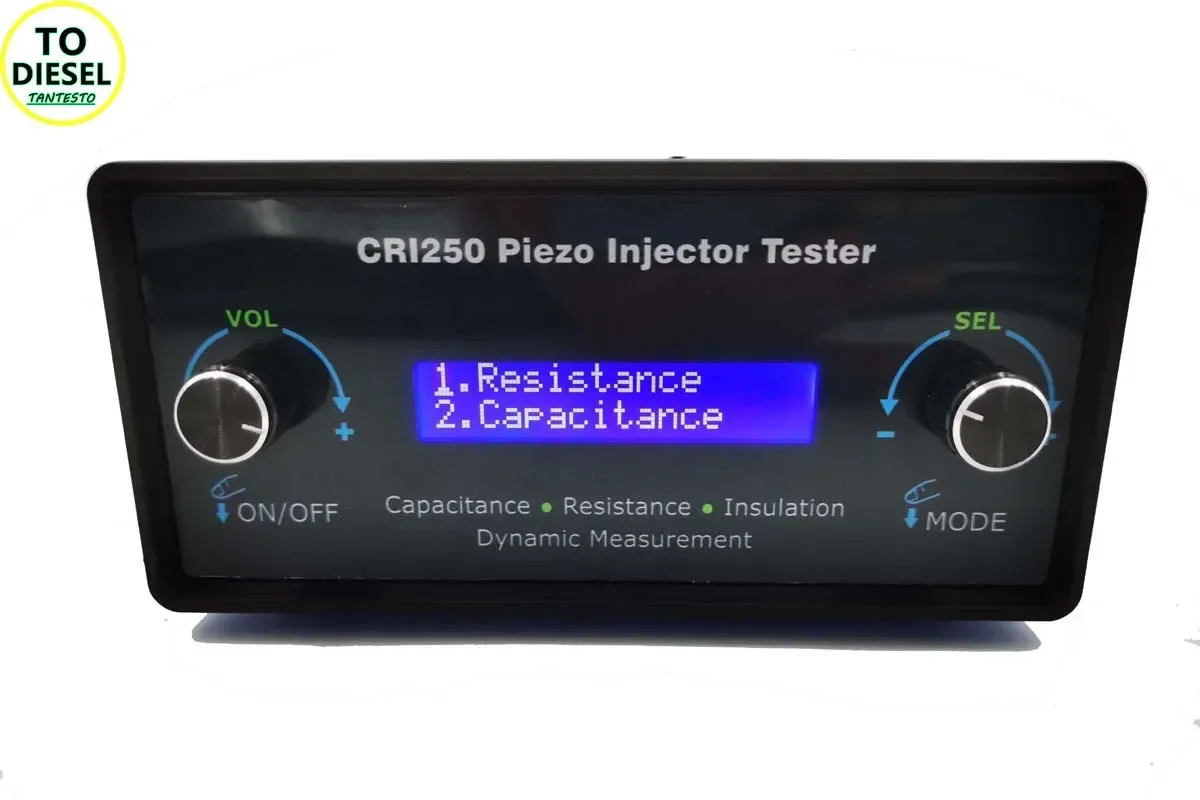 AM-CRI250 VDO Piezo Injector Tester, Resistance Capacitance Insulation Resistance Test AHE Air Gap Measurement Tool for SIMENS