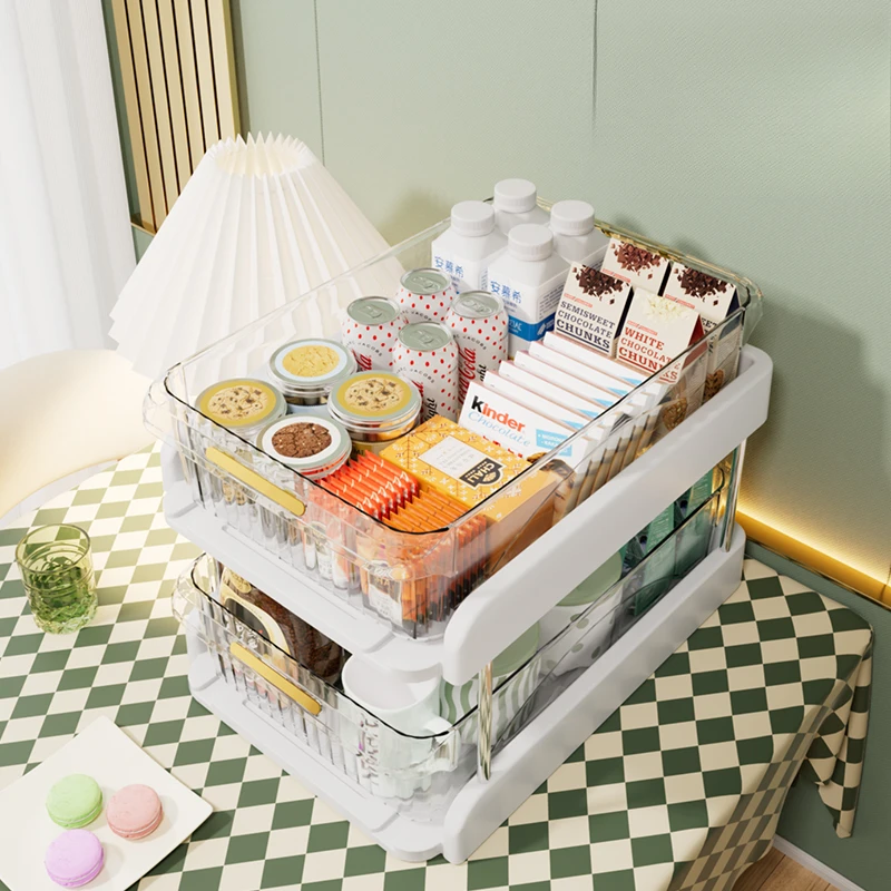 

Dining table storage artifact, desktop shelf, snack coffee table storage box, living room countertop cabinet, drawer cup sorting