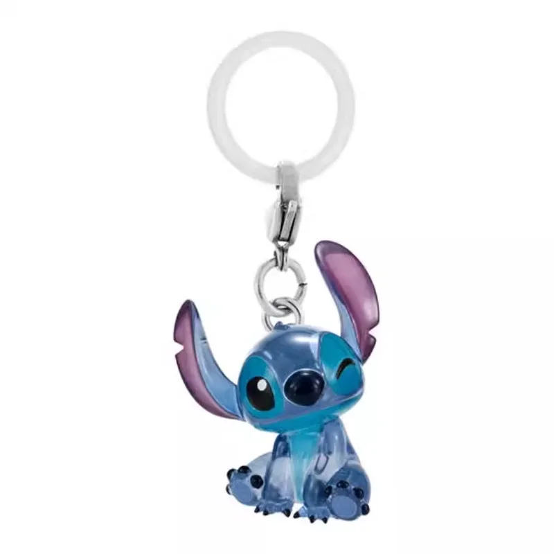 Disney Gashapon ของเล่นแคปซูล Winnie Pooh Stitch Marie Cat Dumbo อะนิเมะตัวเลขโปร่งใสจี้คอลเลกชันตกแต่งของขวัญเด็ก