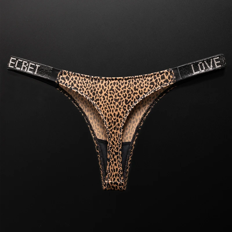 Brief Sexy Höschen Frauen Tangas Strass Diamanten G-string Sport Tanga Niedrige Taille Shorts Slips T-back Fitness S-XL