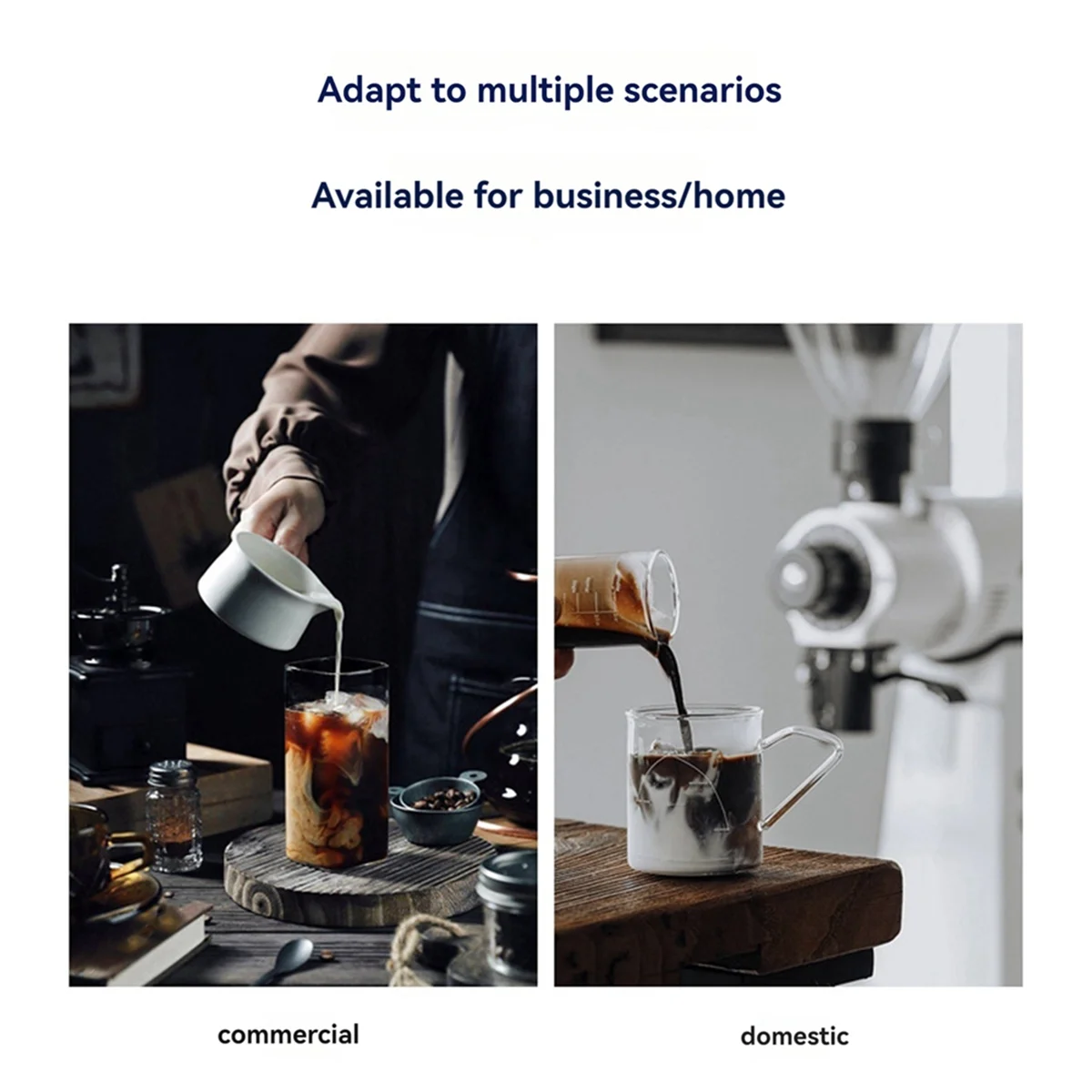 حلقة توزيع مسحوق القهوة A14G-58mm مع حلقة أرضية ثابتة من القماش المغناطيسي لآلة القهوة الإيطالية من النوع المغناطيسي