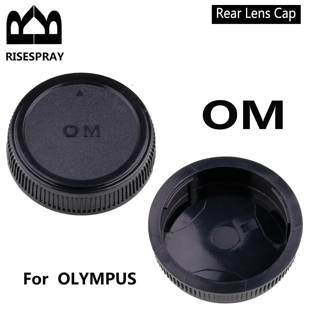 Rear Lens Body Cap Camera Cover Anti-dust Mount Protection Plastic Black for OLYMPUS OM