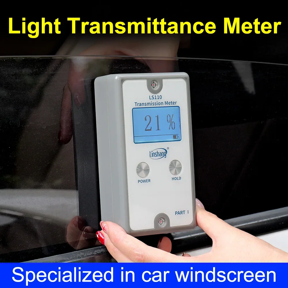 LS110 Split Transmission Meter Window Windshield Visible Light Transmittance Measurement Light Transmission Meter