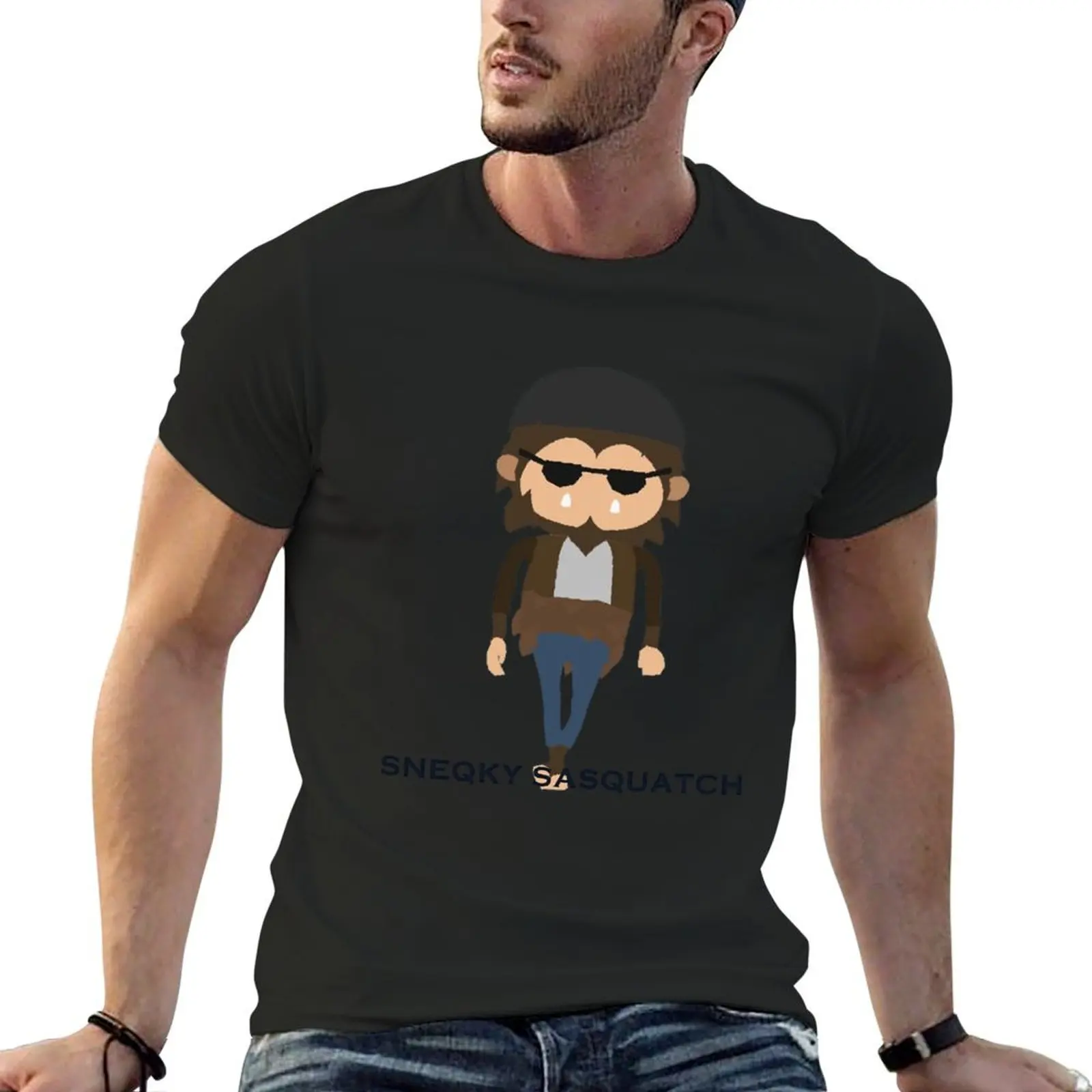 

Sneaky Sasquatch Fanart merch for Kids T-Shirt hippie clothes oversized slim fit t shirts for men