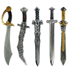 Halloween Festival Weapon Pistol Pirate Knife Equipment Party Dance Performance Cos Props Plastic Toys Safety Skeleton Sword