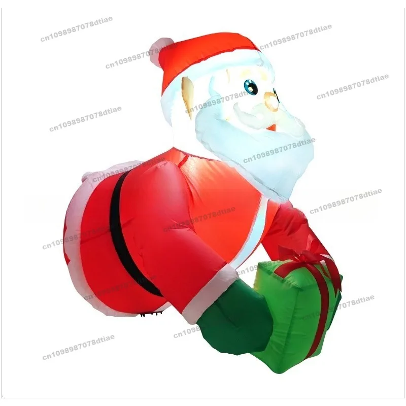 

Spot Christmas Air Mold LED Luminous Inflatable Christmas Tree Snowman Air Mold Holiday Decoration Props