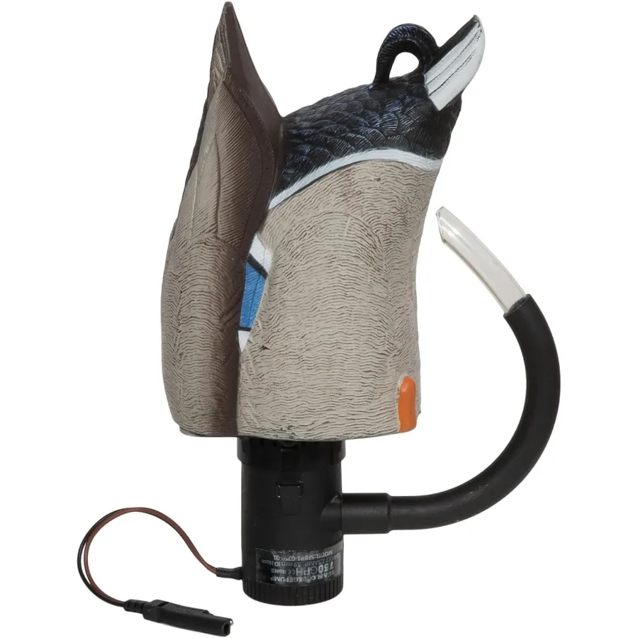 

Avery GHG Finisher Spitter Motion Decoy — Pro Grade Duck Attraction, детальная реалистичная кормушка — до 7 часов RUntime C