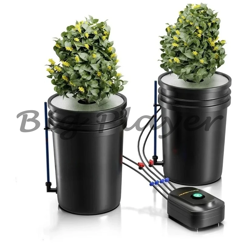 

5-Gallon Hydroponic System Kit with 2 Buckets and PH & TDS Meter