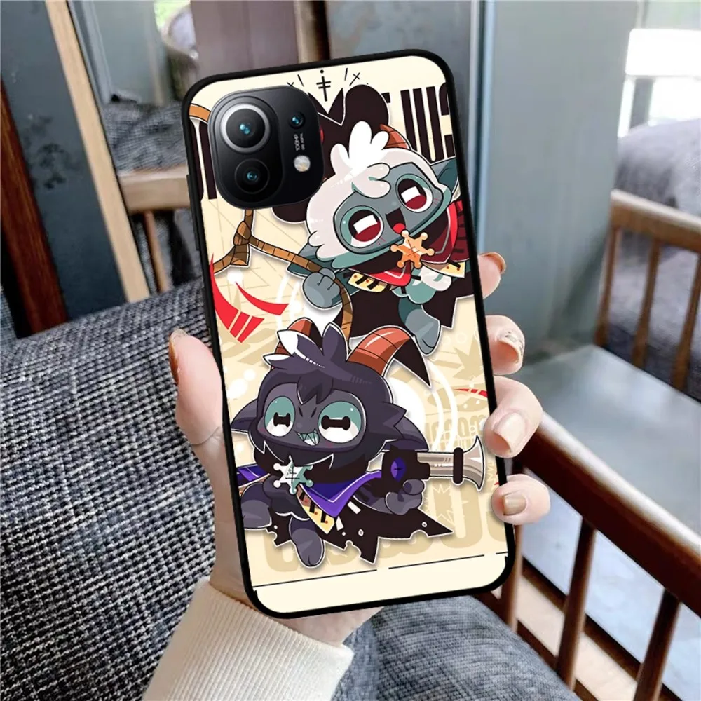 Cult Of The Lamb Phone Case For Xiaomi Mi 5X 8 9 10 11 12 Lite Pro 10T PocoX3pro PocoM3 Note 10 Pro Lite