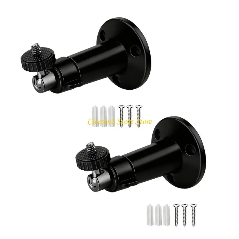 A3PC Adjustable 360 Rotation Camera Mounting Bracket For Indoor Outdoor Use Home And Business Security Weatherproof Design