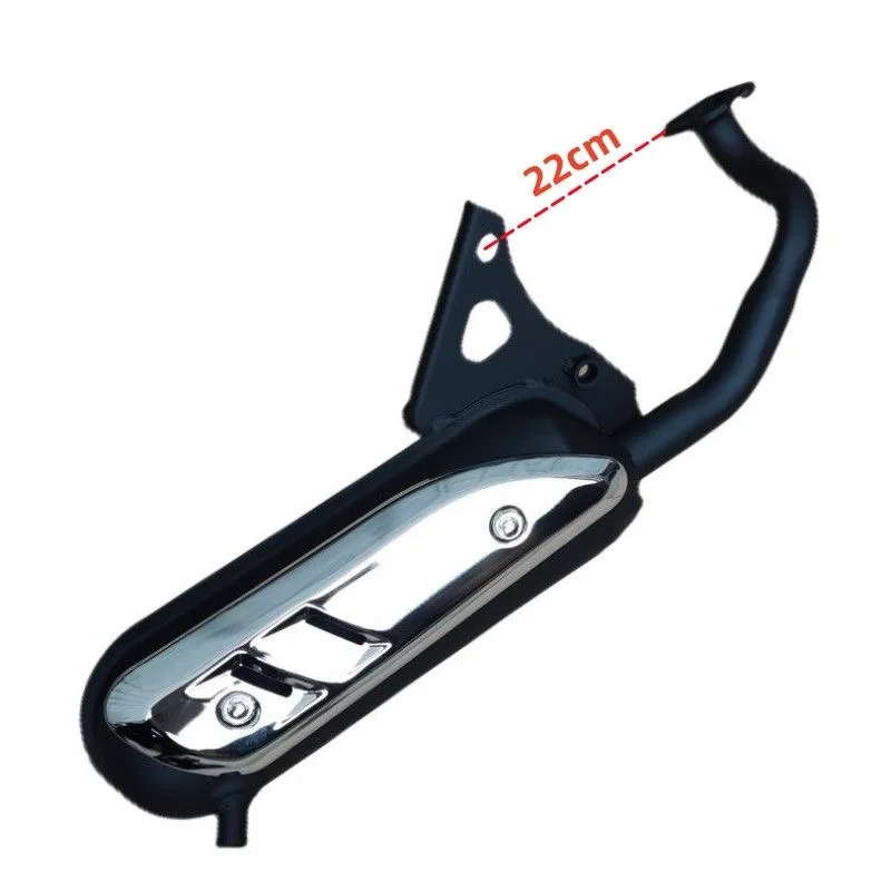 Motorcycle Muffler Pipe for YAMAHA Linhai Qjmotor for JOG50 JOG90 JYM90T ZR 50 JOG 3KJ 50cc Scooter Sound Reducer Exhaust Tube