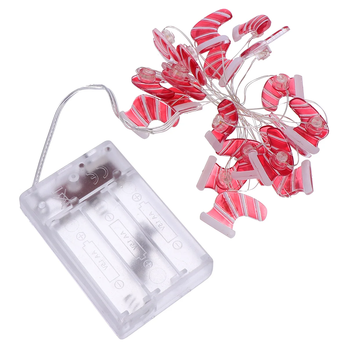 20leds forma de meia luzes de natal fio cobre led decoração para casa festa de jardim ao ar livre ip42 à prova dip42 água decoração do feriado