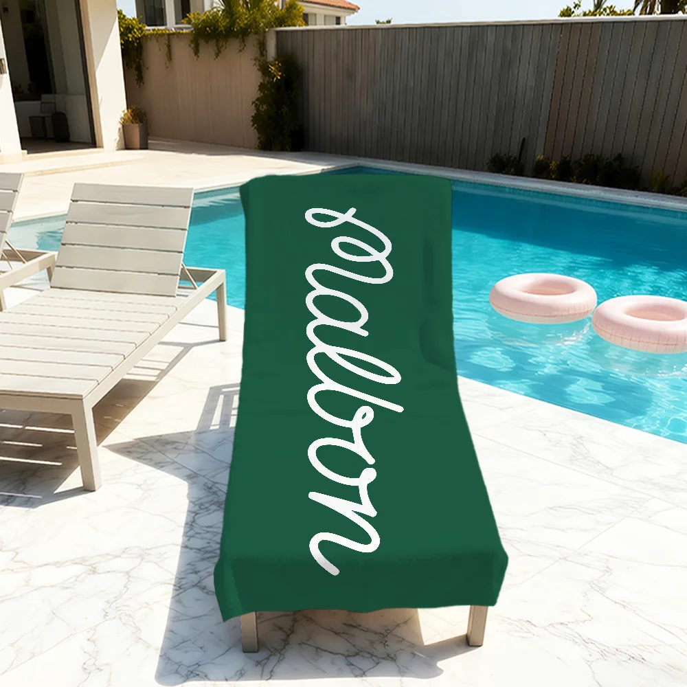 fashion art cool logo M-malbon G-Golfs Towel Soft Beach Towels Quick Dry Pool Towel for Travel Gym bathing Spa Camp sport Gift
