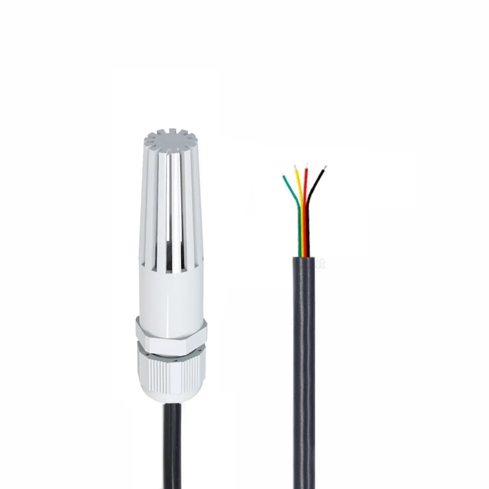 Temperature Humidity Sensor Output RS485 IP67 SHT30 Transmitter Dustproof Waterproof High Temperature Resistant Probe Sensors