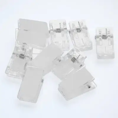 

30Pcs Badge Holder Clip for Photos Posters Tapestry Wall Decoration Sticky Mounting Clips Craft Use