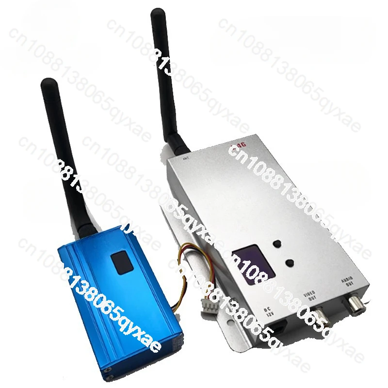 2.4G1W Wireless Transmitter 1000MW Audio and Video Transmission Transceiver, Image Transmitter