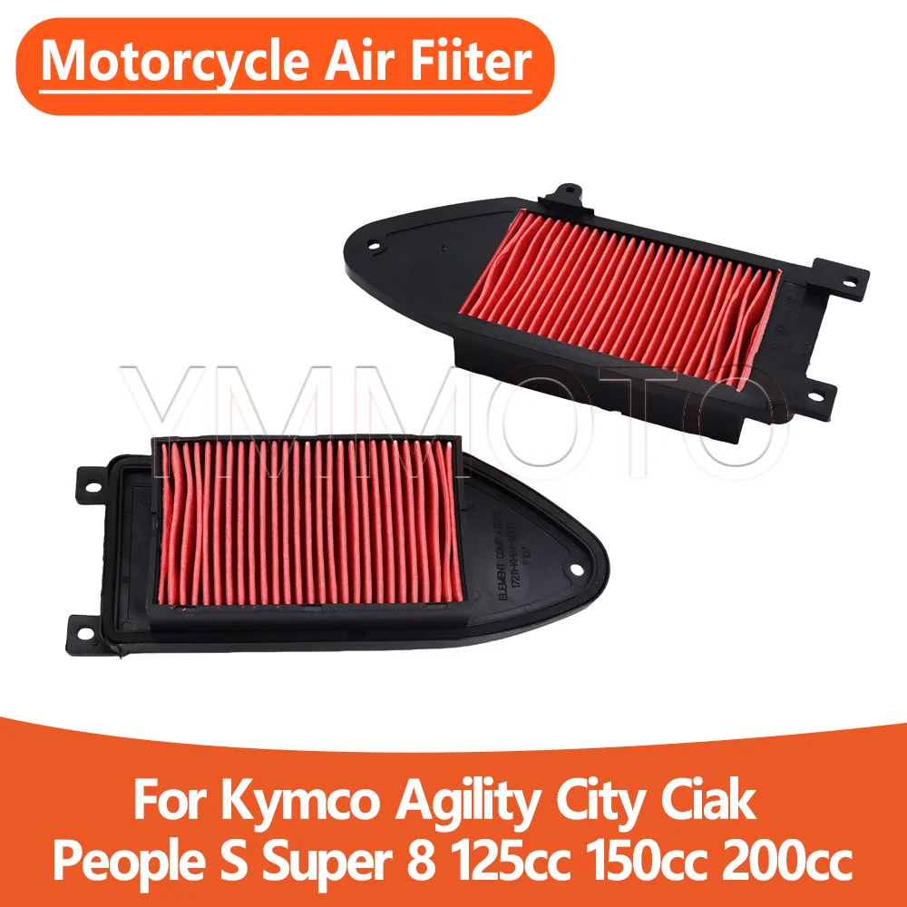 For Kymco Agility City Ciak People S Super 8 125CC 150CC 200CC 125 150 People 150 200i Motorcycle Air Filter Intake Cleaner